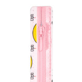Rits 15 cm | Opti S40 spiraal | druppeltrekker | 749 roze Rits OPTI - 4800 - S40 - 15 - 749 - ROZE